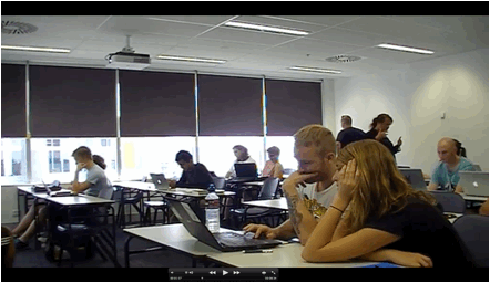 Face-to-face student view