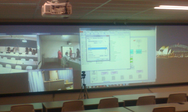 Remote student view